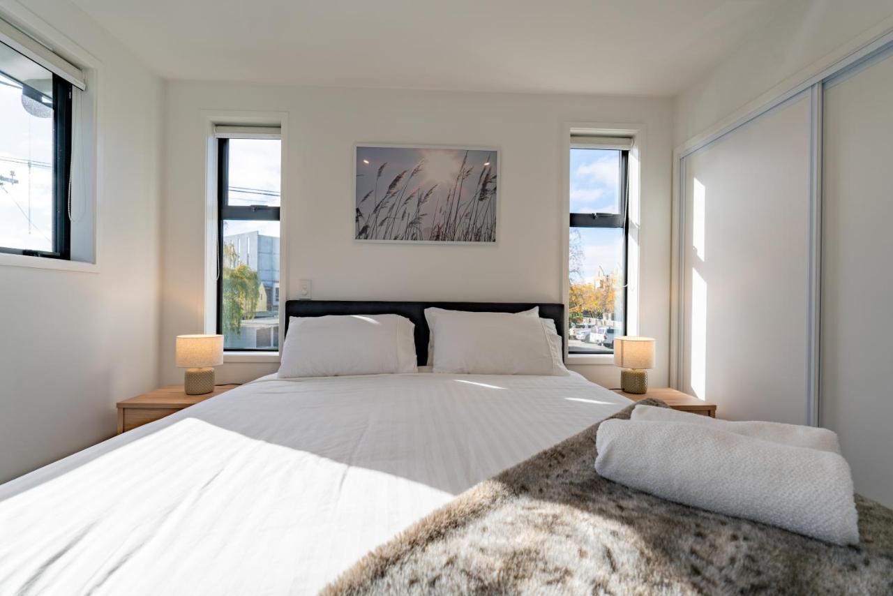 Apartamento King Bed On Hagley Park Corner In The Cbd Christchurch Exterior foto