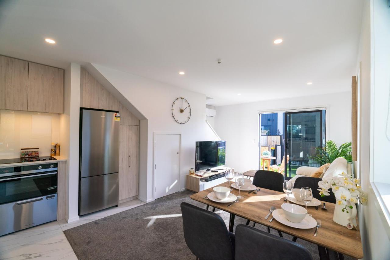 Apartamento King Bed On Hagley Park Corner In The Cbd Christchurch Exterior foto