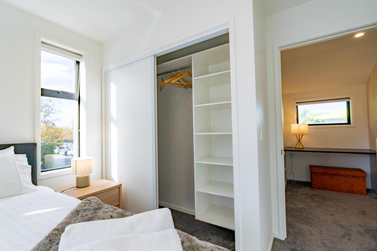 Apartamento King Bed On Hagley Park Corner In The Cbd Christchurch Exterior foto