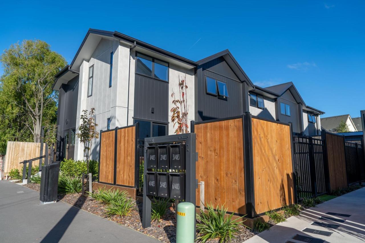 Apartamento King Bed On Hagley Park Corner In The Cbd Christchurch Exterior foto