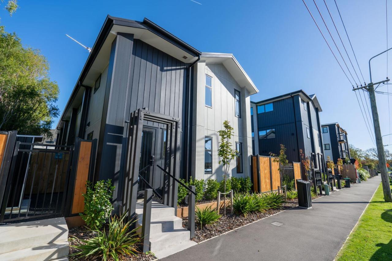 Apartamento King Bed On Hagley Park Corner In The Cbd Christchurch Exterior foto