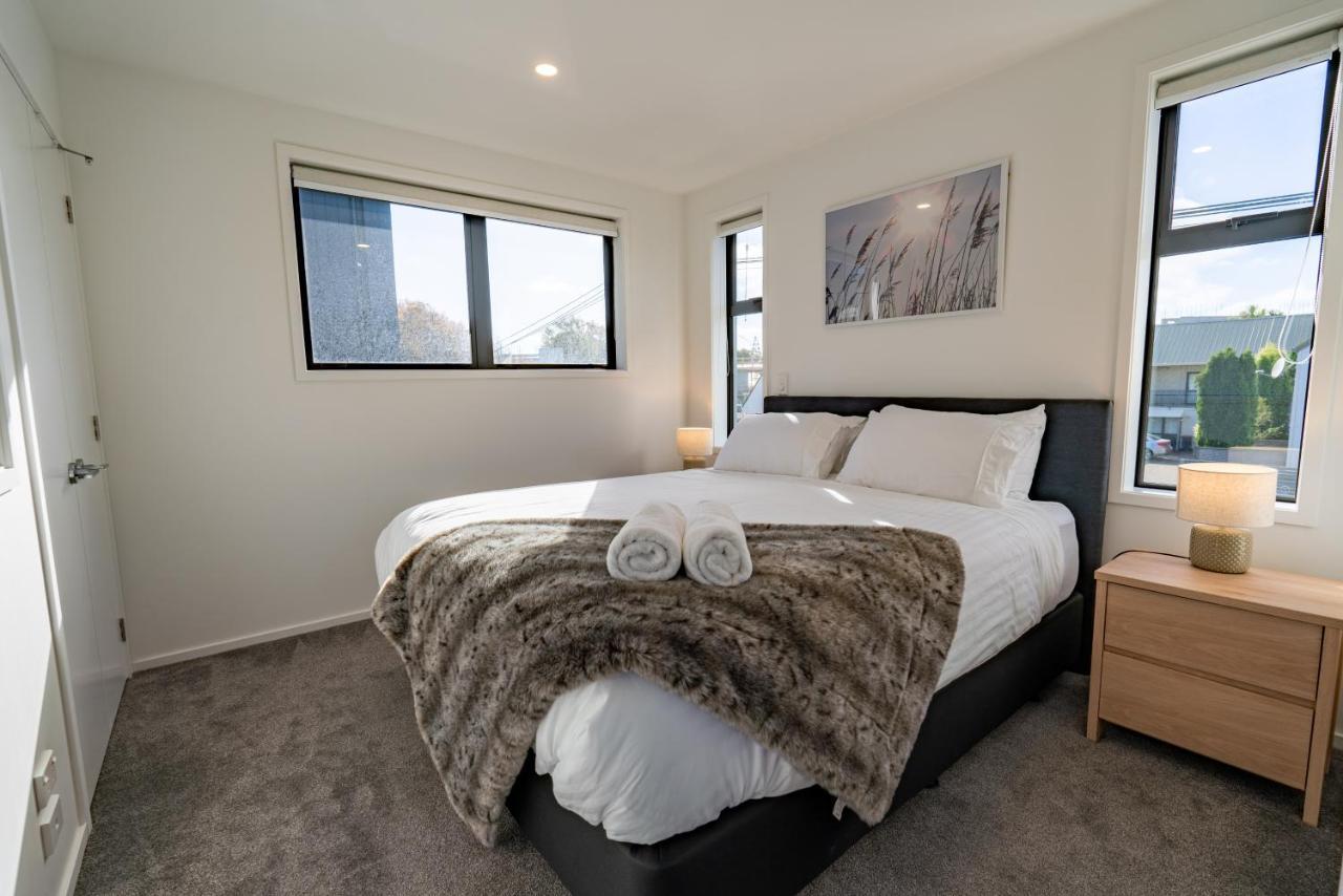 Apartamento King Bed On Hagley Park Corner In The Cbd Christchurch Exterior foto